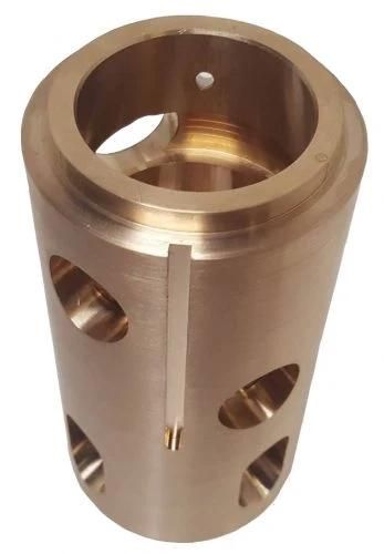 High Quality CNC Machining Brass Upright Rotary Valve Bushing