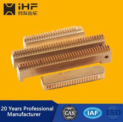 Ihf C45 Straight Rack M2 Pinion Spur Gear for Transmission Machinery Parts