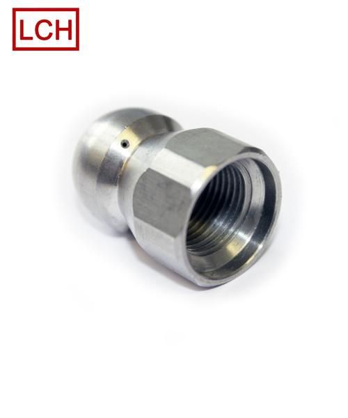 OEM Manufacturer Custom CNC Machining High Pressure Stainless Steel Jetting Nozzle Rocket Nozzle