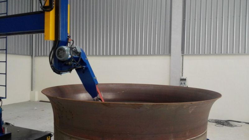 Professional Inside and Outside Surface of Reduction Furnace Buffing Machine with High Efficiency