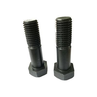 CNC Machined Black Zinc Plated Hex Head Bolts
