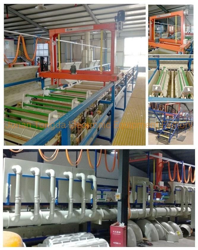 Electrolyte Copper Plating Electroplating Bath Machine Semi Automatic Plating Barrels