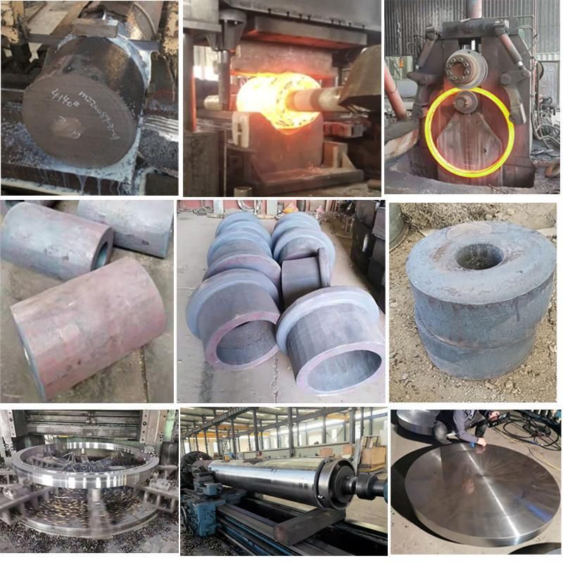 Cylinder Forged Pipe Forging Alloy Steel Tube Forging Thick Wall