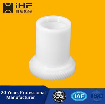 Ihf Custom Large Plastic Transmission Gear for CNC Machining POM Nylon Part