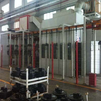 Wet Painting Room for Track Rollers