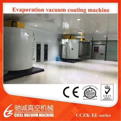 Plastic Cover Aluminum Film PVD Vacuum Metallizing Machine, Evaporation Vacuum Coating System