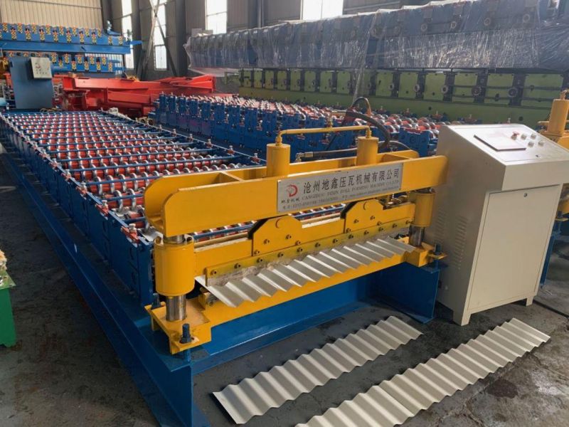 Hot Sales Corrugated Iron Roofing Sheet Roll Forming Machine Steel Tile Making Machine