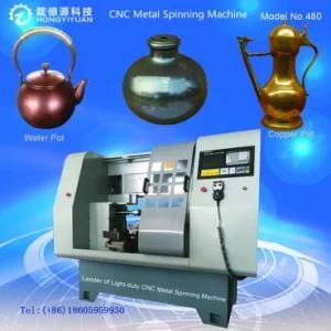 Mini Automatic CNC Metal Spinning Machine for Medical Devices (Light-duty 480C-35)