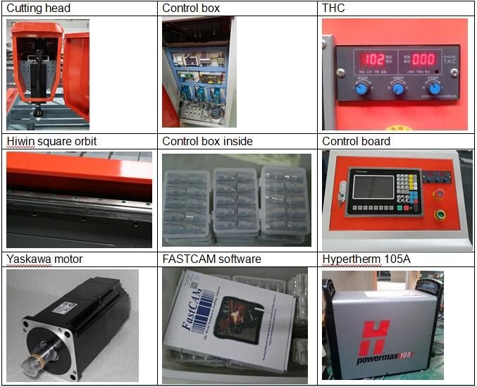 Flame Gantry CNC Plasma Cutter 100A 120A 160A 200A 300A Plasma Equipment Kit Clean Cuts