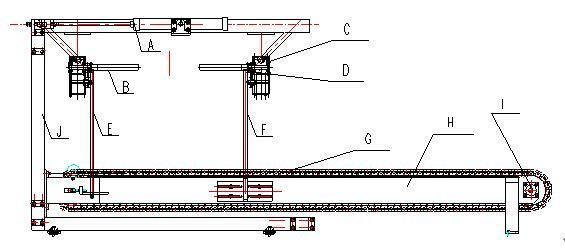 6m / 12m Automatic Stacker for Collect The Products