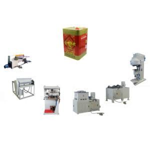Semi-Automatic Machine for Square Edible Soybean Oil Tin Can Making