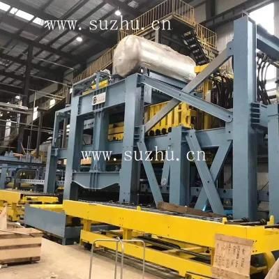 Static Pressure Horizontal Automatic Green Sand Moulding Production Line, Foundry Machine