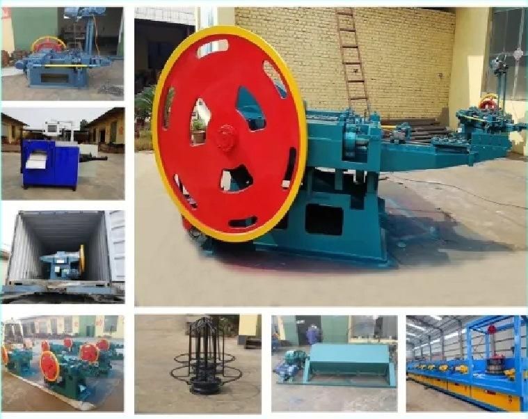Automatic Wire Steel Iron Umbrella Roofing Nail Making Machine