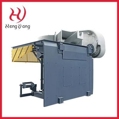 Environmental Friendly Electric Heavy Steel Shell Furnace with Dust Ring for Metal Casting