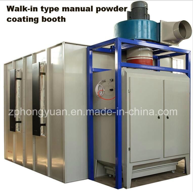 Manual Powder Coating System with Powder Spray Booth