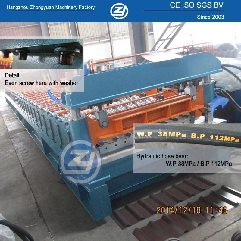 Metal Roofing Galvanized Aluminum Corrugated Steel Sheet Making Colored Wall Roof Panel Cold Roll Forming Machine