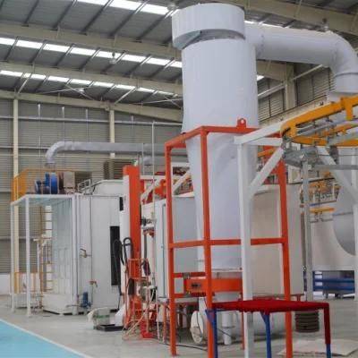 Hot Selling Auto Powder Painting Booth for Metal Product