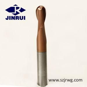 Carbide Ball Nose End Mill of Super Hard (HRC&gt;55)