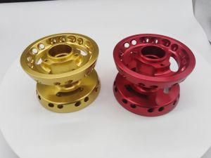 Customized Color Anodizing CNC Aluminum Profile OEM Aluminum Wheels Motorcycle Wheels Spare Part Machining Parts