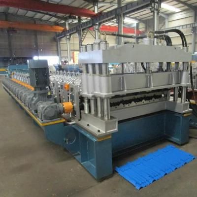 Powerful Model Type Roof Sheet Glazed Tile Roll Forming Machine at Low Prices