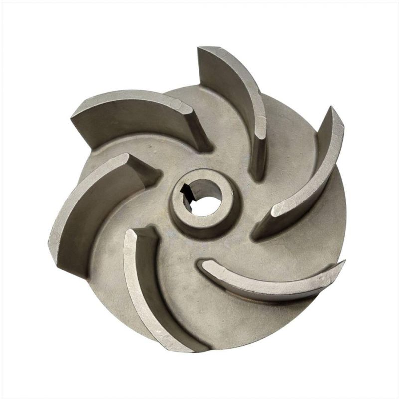 OEM Pump Impeller Parts Grey Iron Casting for Machinery Parts