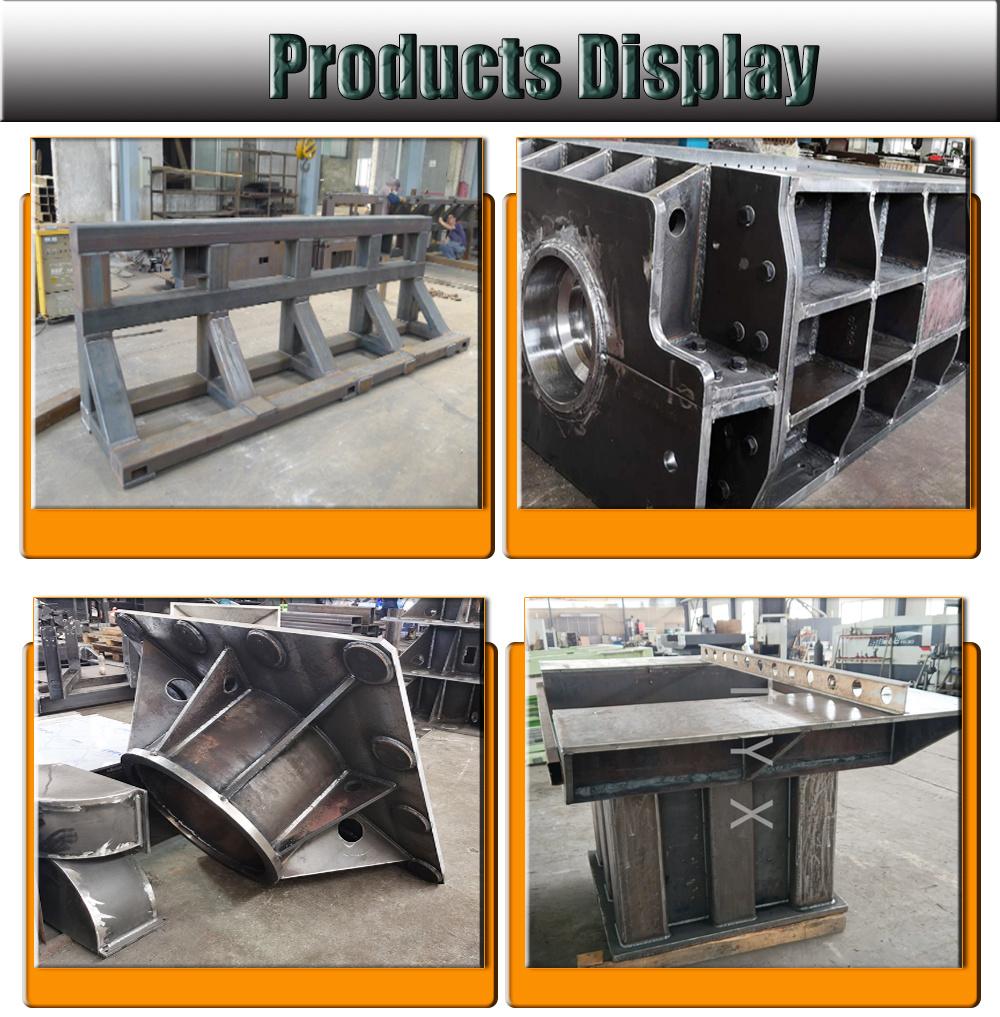 Custom Precision Sheet Metal Welding Service Large Machine Frames Rack Steel Weldment