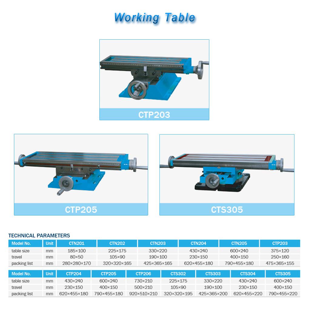 High Precision Working Table
