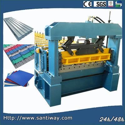 Low Price China Factory Galvanized Roof Cold Roll Forming Machine