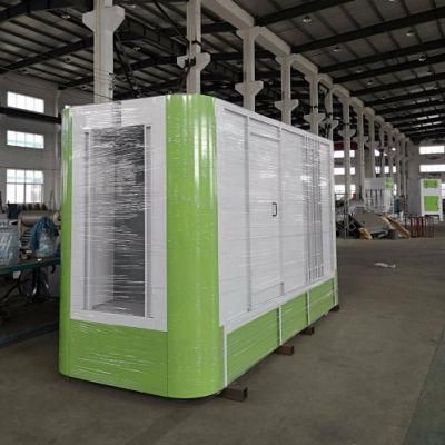Automatic Powder Coating Spray Booth with Cyclone Recovery System