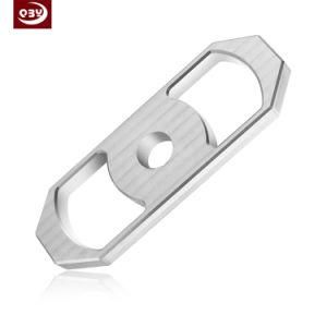 Rectangle Stainless Steel CNC Machined Part for Fidget Spinner