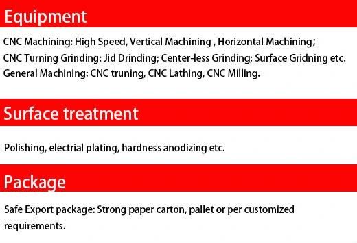 OEM High Precision CNC Machining of Shaft Parts