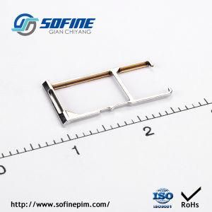 Sintered Metal Part for SIM Card Double Tray with Passivation Finish