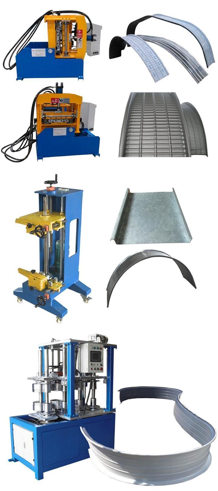 China Made Popular Brand Automatic Hydraulic Roof Crimping Metal Sheet Bending Machine