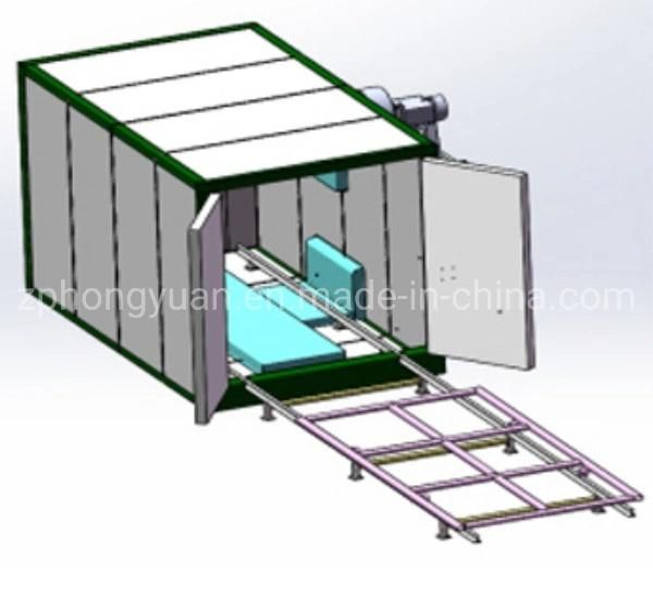 Powder Coater Oven Gas Fired for Aluminum Profile and Car Wheels