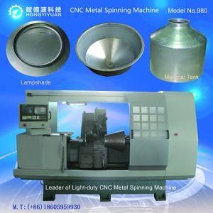 Flow Forming with High-Precision Automatic CNC Metal Spinning Equipment (980B-10)