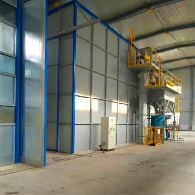 Paint Coating System with Spray Booth for Wood Product Coating