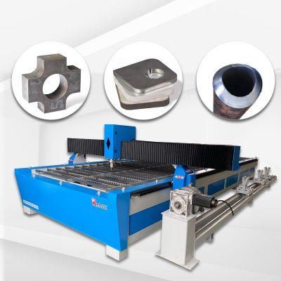 Remax 4 Axis for Square Tube Round Tube CNC Plasma Cutting Machine