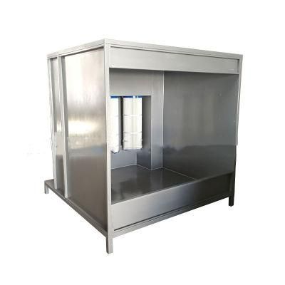 Simple Operation Stainless Steel Powder Booth