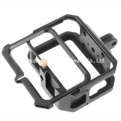 OEM ODM CNC Milling Aluminum Camera Case Black Anodized Protect Shell