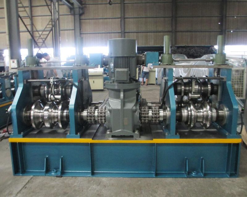 Automatic High Speed Road Guardrail Curving Roll Forming Machine