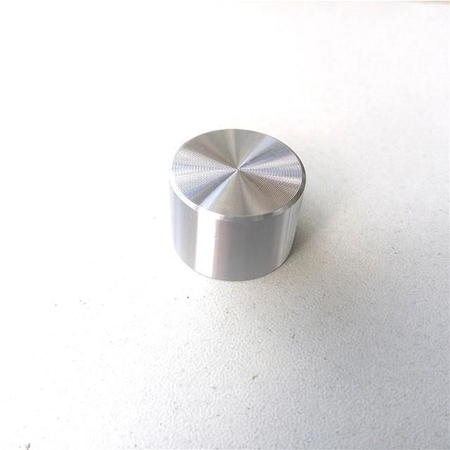 CNC Black Audio Multimedia Speakers Aluminum Knobs Volume Adjustment Knobs