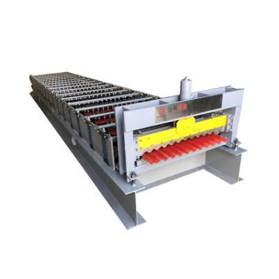 Africa 836mm Corrugated Iron Metal Roofing Sheet Forming Machine