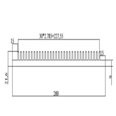 High Power Heat Sink for Radio Communications and Welding Equipment and Apf and Svg and Electronics and Power and Inverter