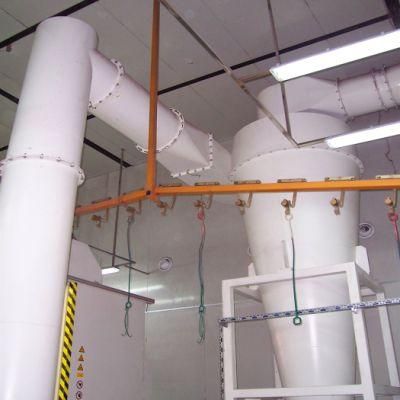 Electrostatic Manual Powder Coating Spray Booth for Aluminum Profile