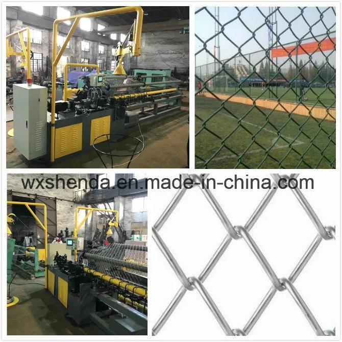 24hours Service Easy Operate Wire Mesh Netting Machine, Chain Link Fence Machine