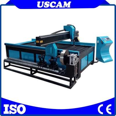 1325 1530 Metal Plate and Tube CNC Plasma Cutting Machine with Rotary Axis