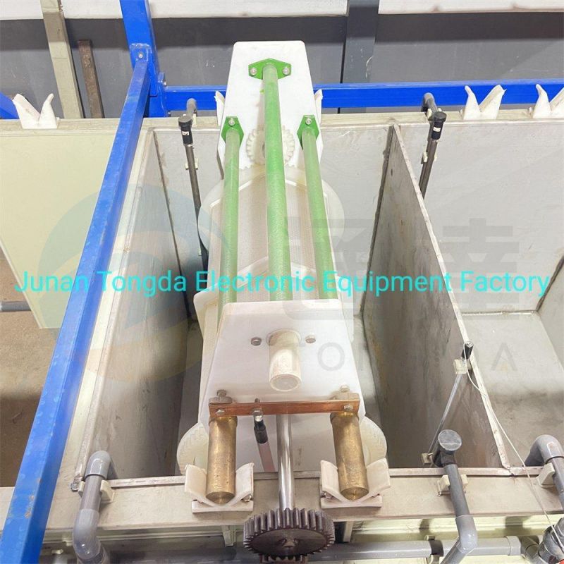 Tongda11 Small Plating Machine Automatic Electroplating Machine Equipment Nickel Electroplating Tank