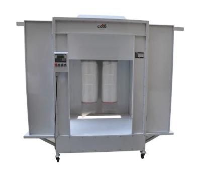 Closed-Drive-Thru Powder Coating Booth for Painting Fire Extinguisher