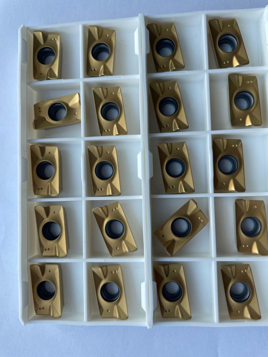 Tungsten Carbide Milling Inserts Apkt 1604 for The Aluminium Alloy Working