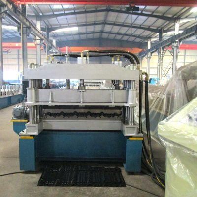 Steel Structure Building Materials Hydraulic Roof Tile Roll Forming Machine with ISO Ce SGS BV